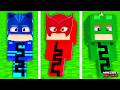 Esse é LABIRINTO dos PJ Masks no Minecraft