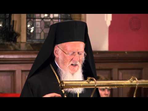 The Ecumenical Patriarch, Bartholomew I of Constantinople