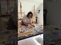 Learn how to turn your kid’s drawings into collage-style art in my e-course! Link in bio #kidsar...