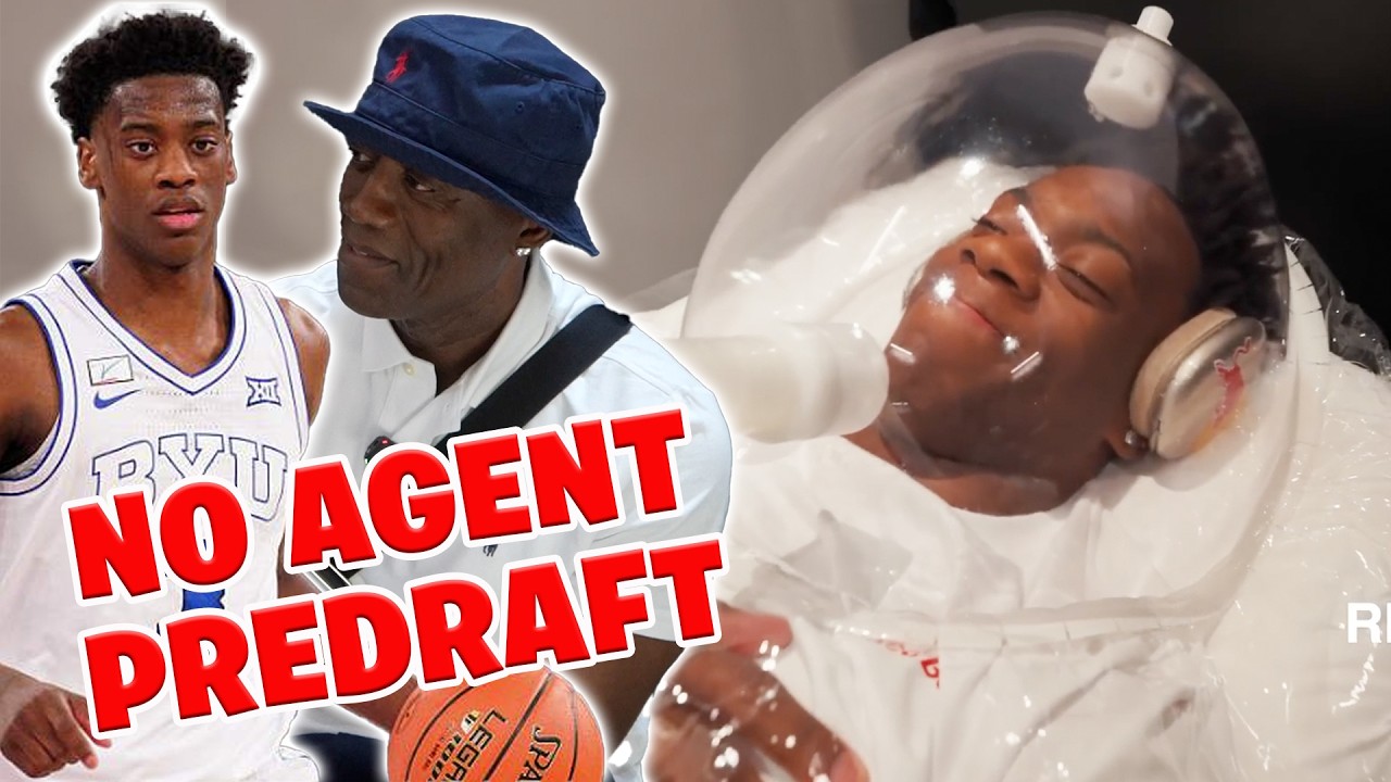 AJ Dybantsa on NOT SIGNING WITH AN AGENT & structuring Predraft  with Red Bull