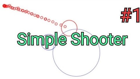 Simple Shooter[1][HTML5 canvas]