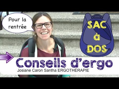 Vidéo: Pourquoi Avez-vous Besoin D'un Sac à Dos Ergo ?