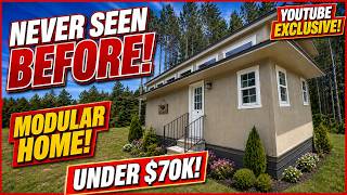 This 384 Sq Ft Modular Tiny House FEELS HUGE — and It’s UNDER $70K?! Exclusive Tiny Home Tour! 4K