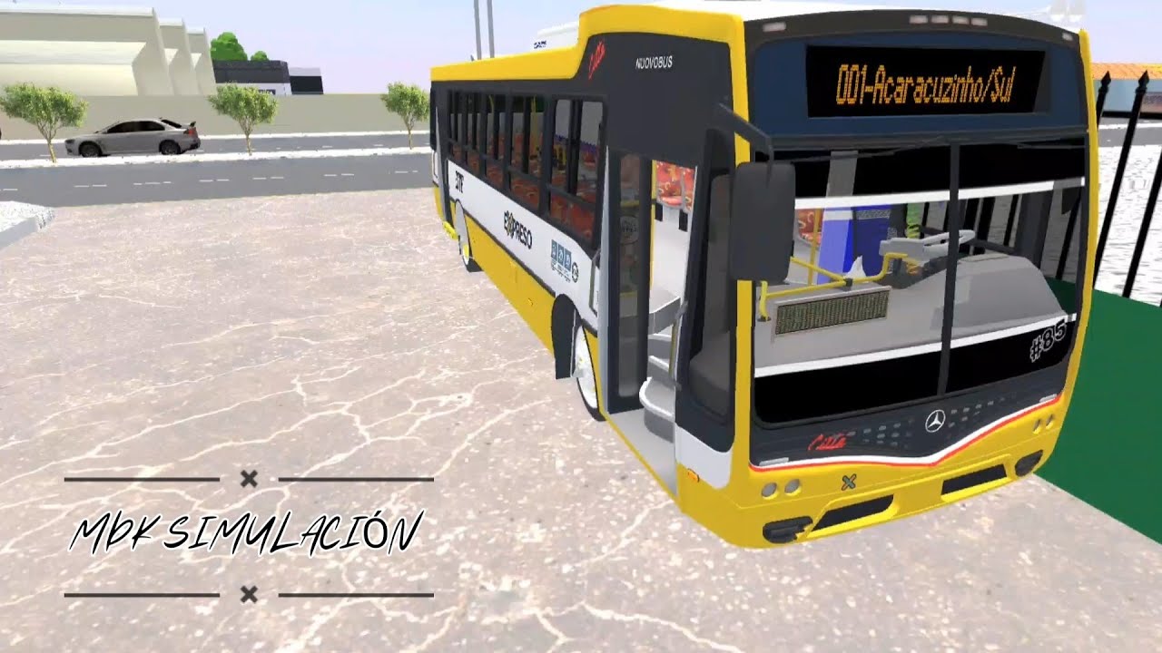 PROTON BUS SIMULATOR URBANO LINHA DE IDA 101C-10 PARQUE CONTINUUM #voz