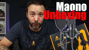Maono AU-A04T Unboxing | Amazing Podcast Microphone Kit