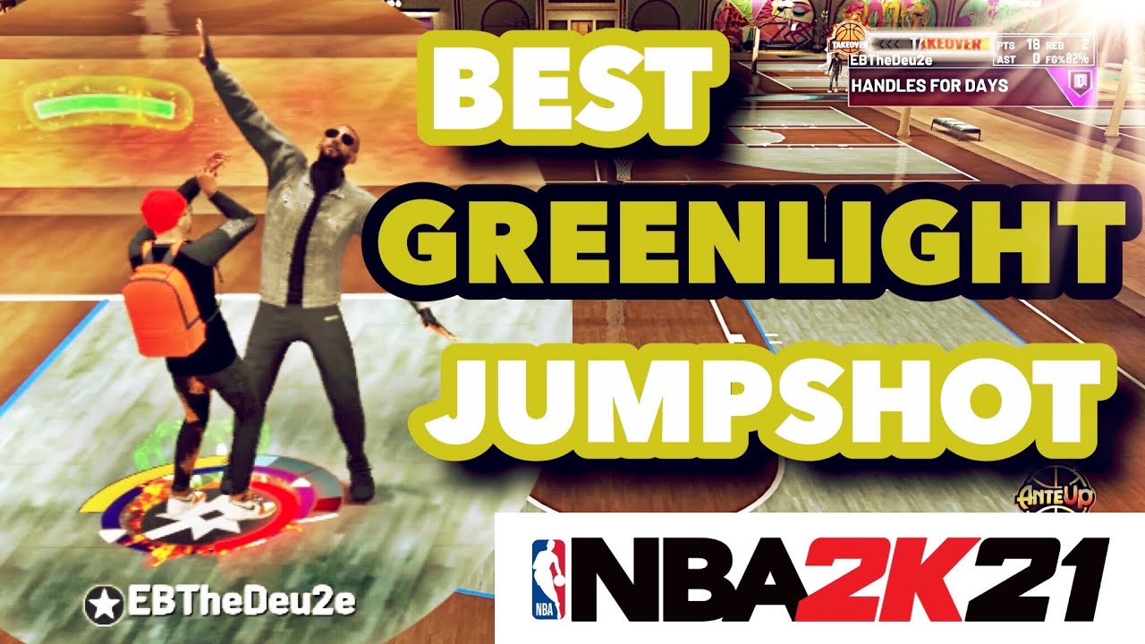 NBA 2K21 BEST JUMPSHOT FOR PARK, REC, MYCAREER AND PROAM!! BEST GREEN LIGHT JUMPSHOT! YouTube