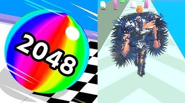 Ball Run 2048 vs Build The Queen Android, iOS Gameplay Mobile Ep224