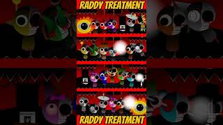 Raddy Treatment Mix Characters