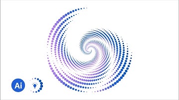 How to Create Dotted Spiral Vortex Effect | Distort & Transform | Adobe Illustrator