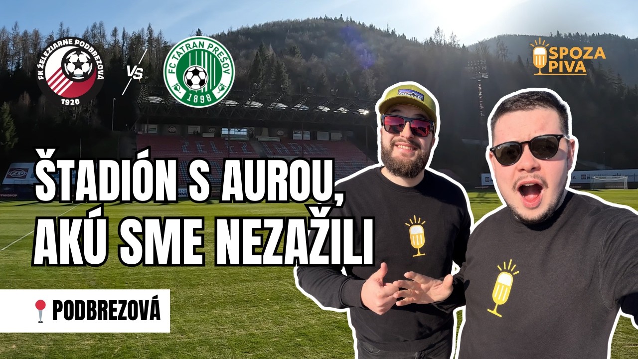 Na tribúne 🍺 SPOZA PIVA #6 Štadión s neopakovateľnou aurou aj najlepšou klobásou v lige