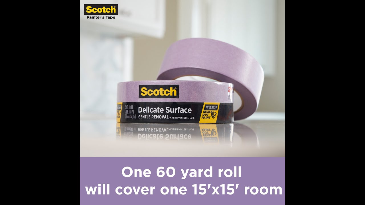 3M 2080 Maskeringstejp Maalarinteippi Afdækningstape