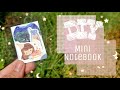 🍁DIY Mini Notebook | My 1st attempt 🏵️