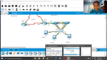 CCNA 4 - 8.2.4.12 Packet Tracer - Troubleshooting Enterprise Networks 1 Instructions - By VeryTutos