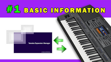 Yamaha Expansion Manager #1 - basic information about the relationship between keyboards and YEM