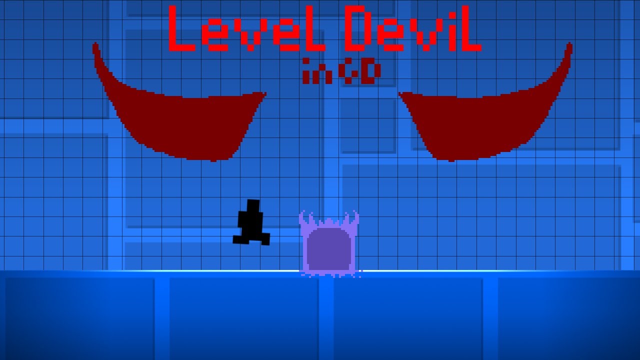 (Day 4) Remaking Level Devil in Geometry Dash! - YouTube
