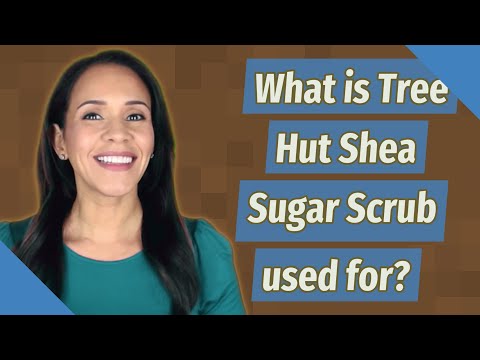 Vídeo: Para que serve o esfoliante de açúcar de karité da cabana na árvore?