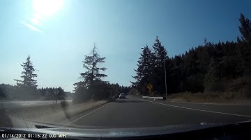 Slam on Brakes While Merging!