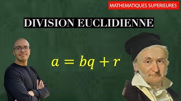 Division euclidienne dans Z - définition (MPSI, PCSI, Terminale maths expertes)