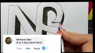 How To Draw 3D Art Ns Drowing3D Artpencil Sketchilsketcs