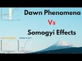 Dawn phenomena vs somogyi effects  what causes high early morning blood sugar