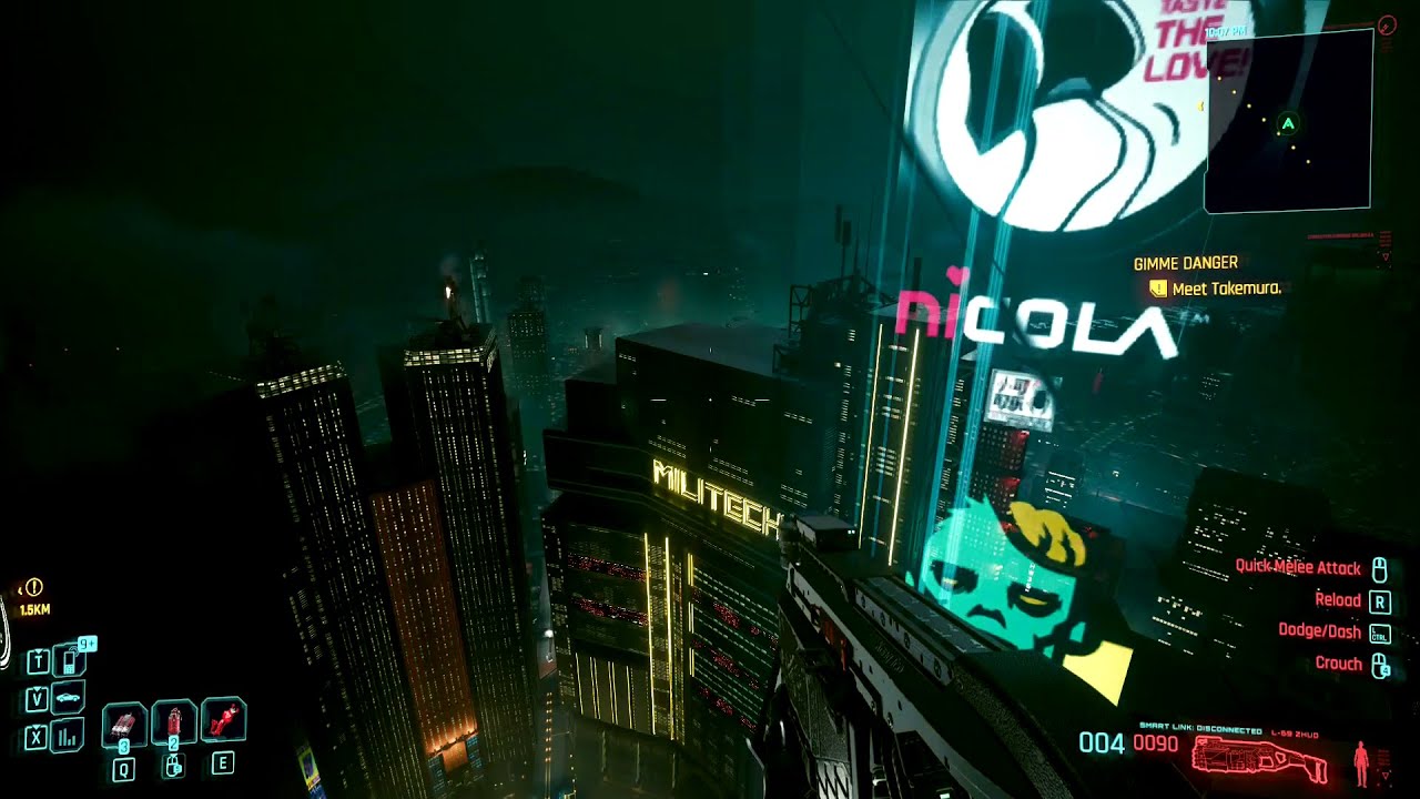 Arisoka Riser Climbing to the top of Arasaka Tower - YouTube