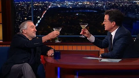 Robert De Niro Enjoys A Cold Martini And Silence, ...