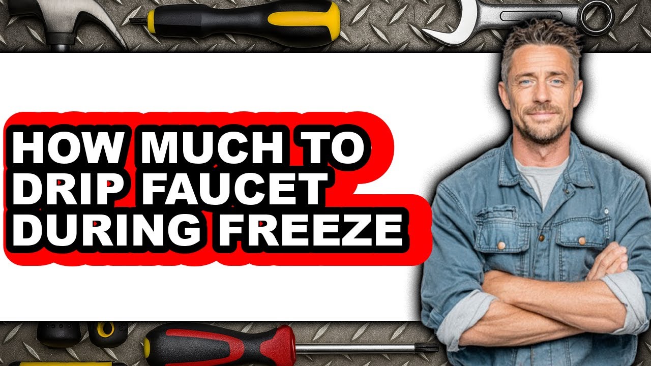 How Much Water To Drip During Freeze