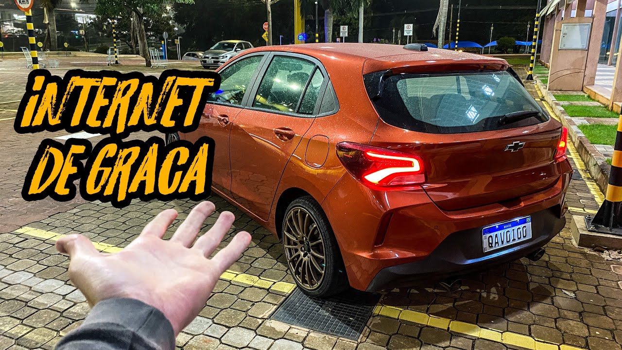 MEU CARRO TEM WIFI DE GRAÇA!! ONIX 2020