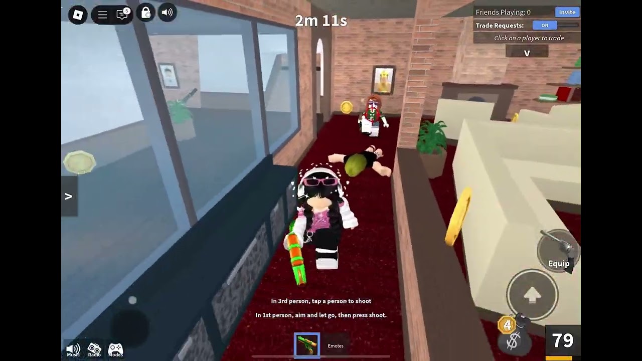 Mm2 shots on beat to Chess Type Beat (IN MY JUSTIN MERCH ✨💖🌸)