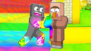 TUDO QUE TOCO VIRA SUPER BLOCOS NO MINECRAFT