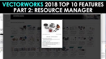 Vectorworks 2018 Top 10 Features: Part 2- Resource Manager