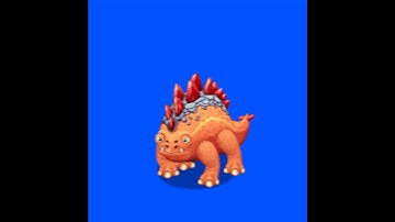 Stogg Blue Screen [idle_amber_island] | My Singing Monsters