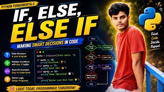 Python if , Elif & Else | Python for beginners | Hindi