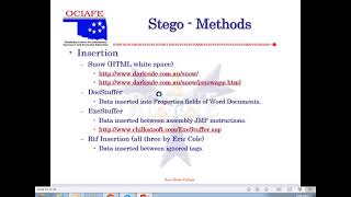 CIT 2553 Digital Forensics Lab 4 Stego Recording Spring 2019
