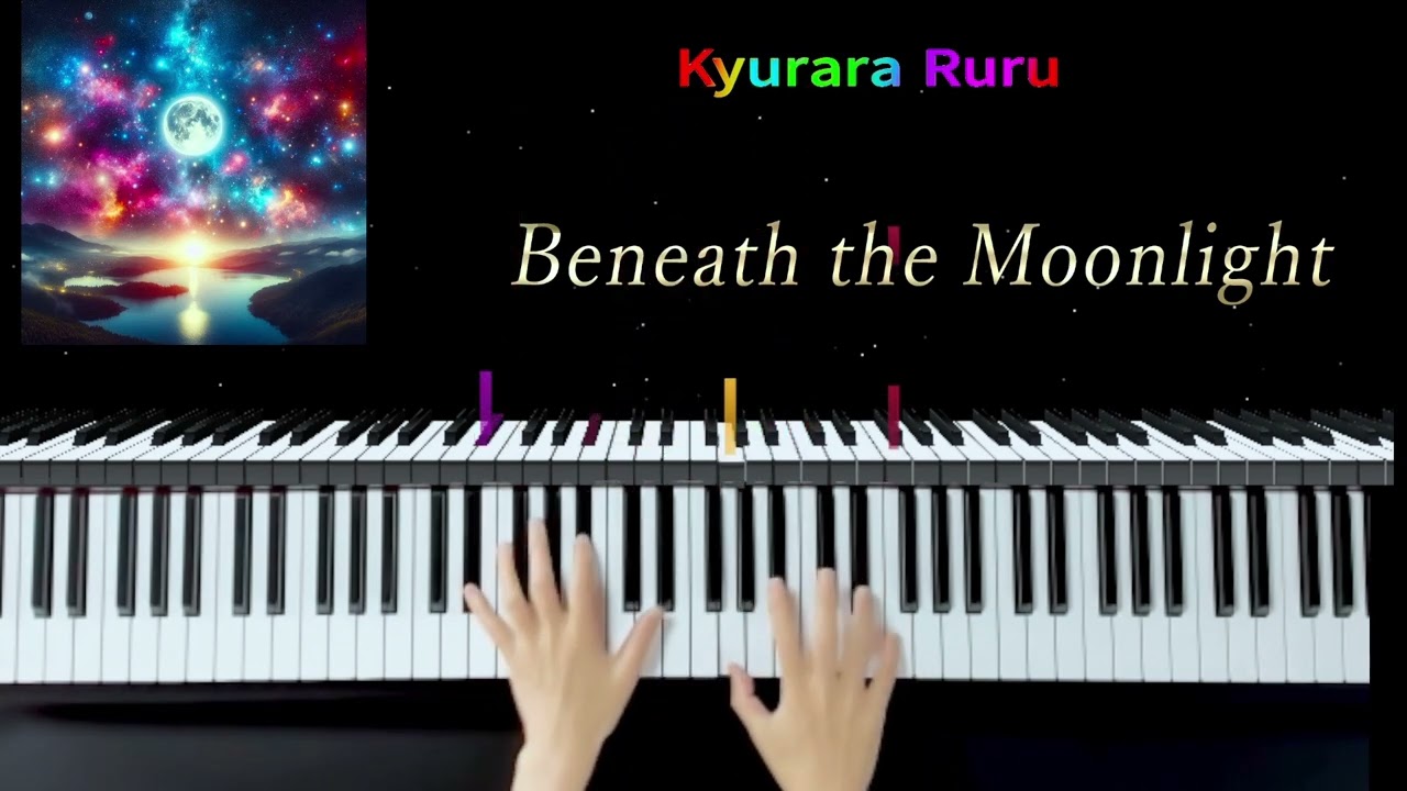【 Beneath the Moonlight 】PIANO SOLO