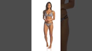 Hurley Womens Quick Dry Hazard Triangle Bikini Top Swimoutlet