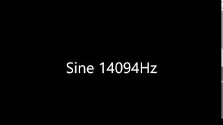 Sine 14094Hz Audio Only