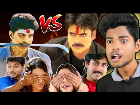 Thirupaachi VS Annavaram Roast 🤣🔥 Vijay vs Pawan Kalyan | Tamil vs Telugu |