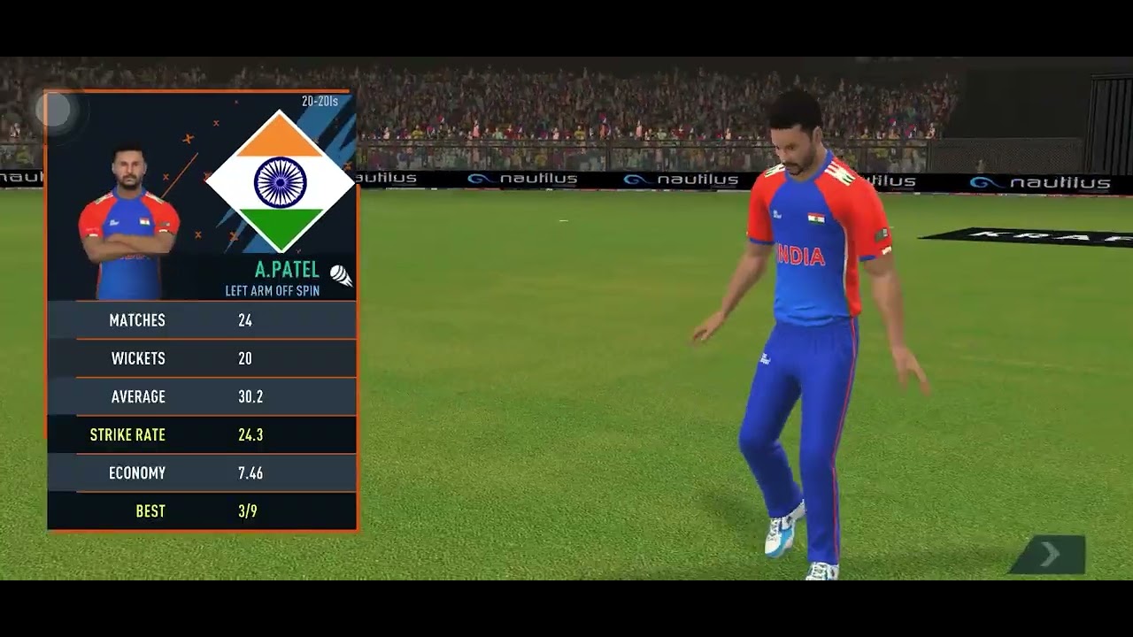 Real Cricket  India V/S Australia (5 Over Match)