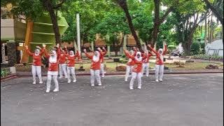 Senam Kreasi Diana Kekasihku/KJS Kota Metro/Koreo: Endah KJS