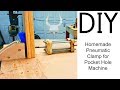 Homemade PVC Air Cylinder for a Pocket Hole Machine | DIY