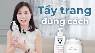 4 LOẠI TẨY TRANG CƠ BẢN NÀNG CẦN BIẾT | TẨY TRANG VỚI KEM DƯỠNG? | HANNAH OLALA TIPS