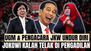 FINAL SIDANG HARI INI‼️UGM DAN PENGACARA JOKOWI UNDUR DIRI, JOKOWI SUDAH KALAH DIPENGADILAN⁉️