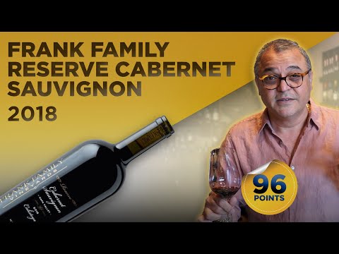 🍷 96-Point Gem Unveiled: Frank Family Reserve Cabernet Sauvignon 2018 Review & GIVEAWAY! 🎉