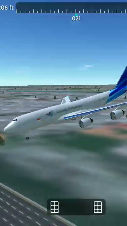 pesawat Garuda Indonesia mesin mati Pulot pro berhasil men darat dengan selamat