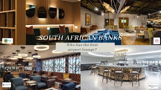 Discovery, Absa, FNB and Standard Bank Airport Lounges: Who's the best