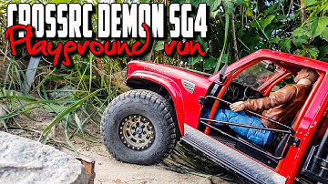 CrossRC Demon SG4 - #1 Playground Run