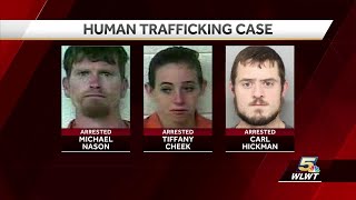 3 charged with human trafficking after missing Kentucky teen found in Ohio