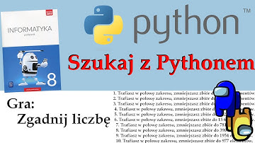 Python - Szukaj z Pythonem: Zgadnij liczbę