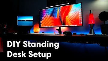 The aesthetic DIY Standing Desk Setup | Autonomous x @BenBoxer